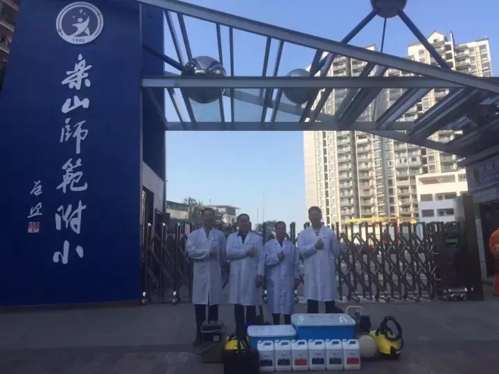 開學倒計時，學校除甲醛讓熊孩子們元氣滿滿迎接新學期！