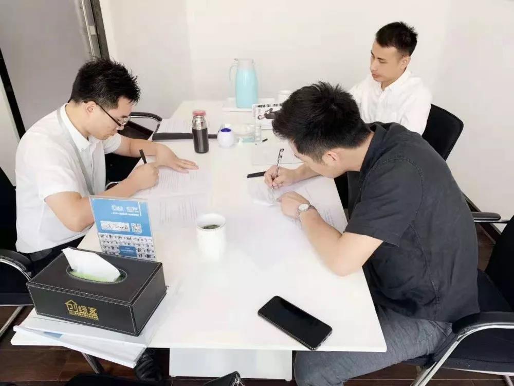 熱烈祝賀錢總簽約創(chuàng)綠家浙江省嘉興市區(qū)級代理！
