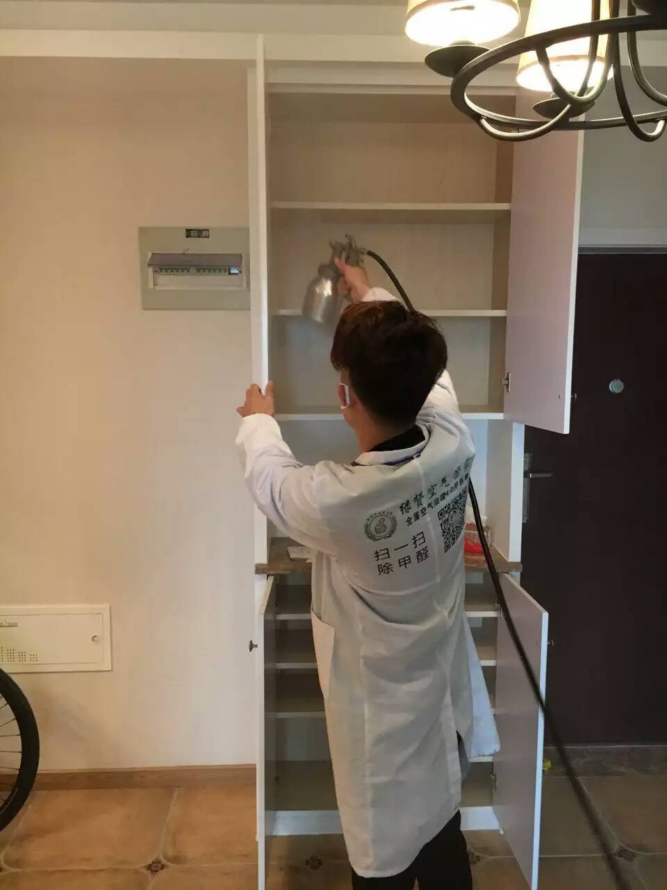 創(chuàng)綠家環(huán)?？萍际覂瓤諝庵卫砹鞒膛c施工工藝簡介